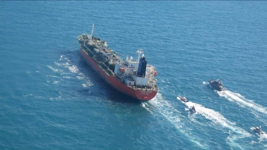 Video: Írán zadržel jihokorejský tanker, Soul posílá vojáky